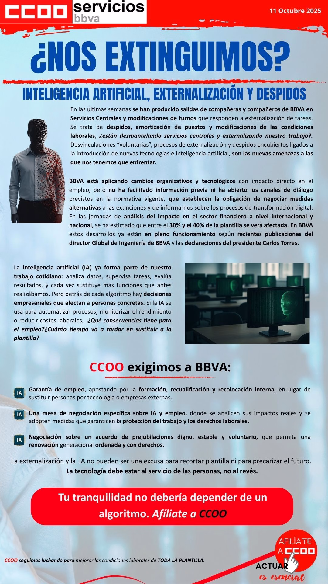 ¿NOS EXTINGUIMOS?
