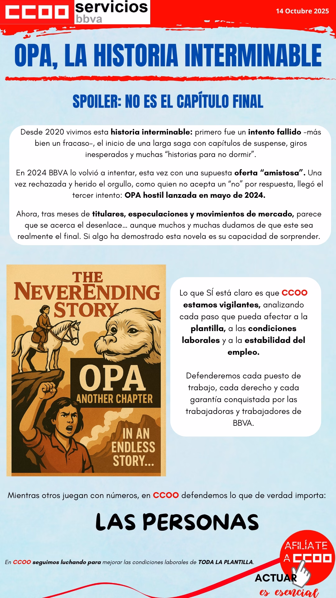 OPA – LA HISTORIA INTERMINABLE